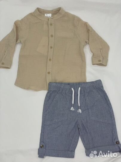 Рубашка и шорты в комплекте
