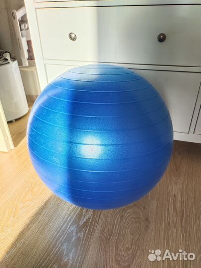 Гимнастический мяч фитбол с насосом
