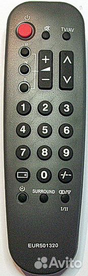 Пульт ду на кинескопный TV 