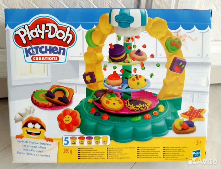 Play doh Карусель сладости