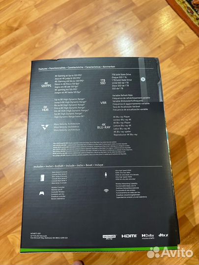 Игровая консоль Microsoft Series X 1TB
