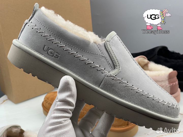 Угги ugg женские Stitch Slip On