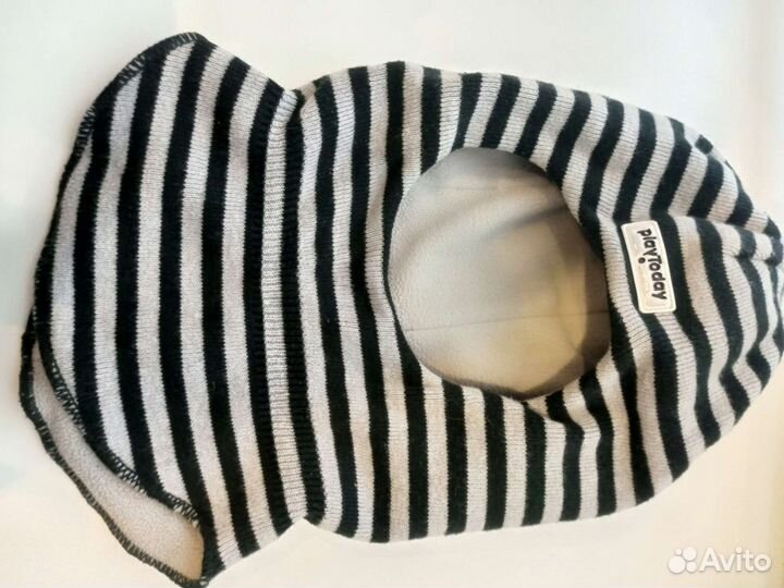 Шапка шлем для мальчика Зима. 52 54