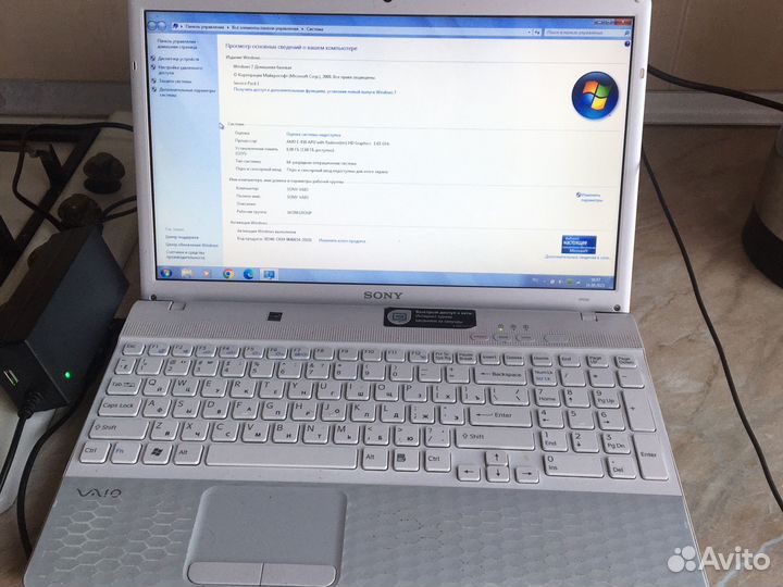 Ноутбук sony vaio PCG-71C12V