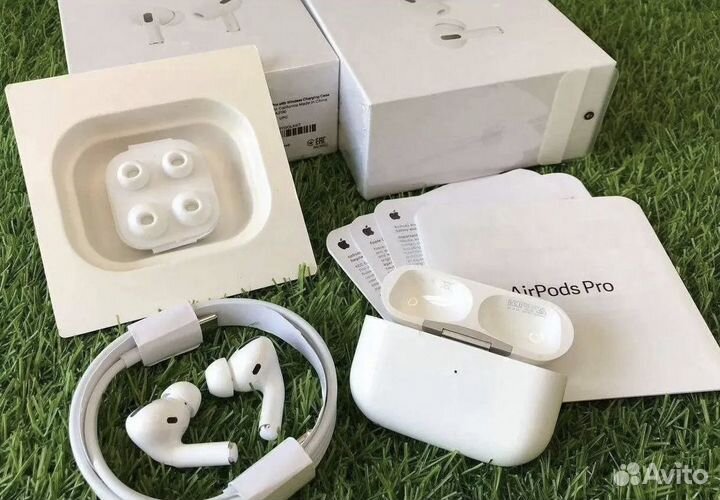 AirPods Pro + Гарантия + Чехол