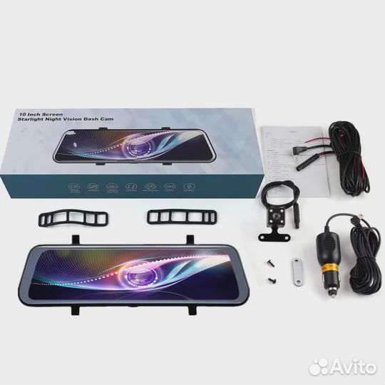 Видеорегистратор зеркало Vehicle Blackbox