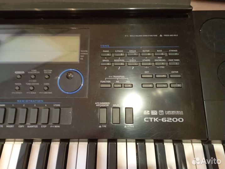 Синтезатор casio ctk 6200