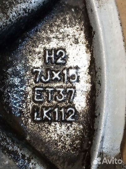 Литые диски mercedes r15