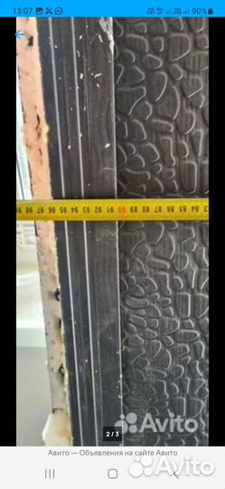 Металлическая дверь бу 90 200