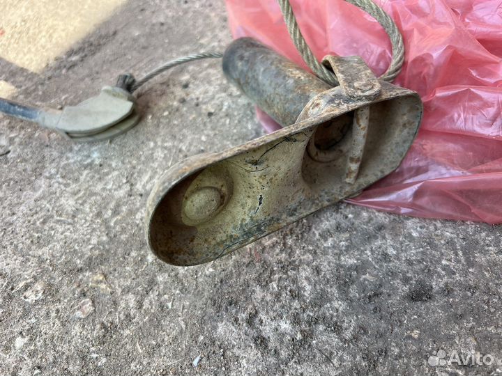 Лебедка запаски на форд транзит