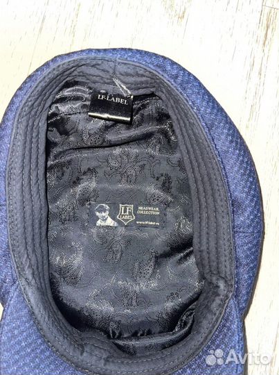 Кепка драповая мужская