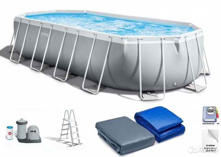 26798 intex Каркасный бассейн 610х305x122см NEW