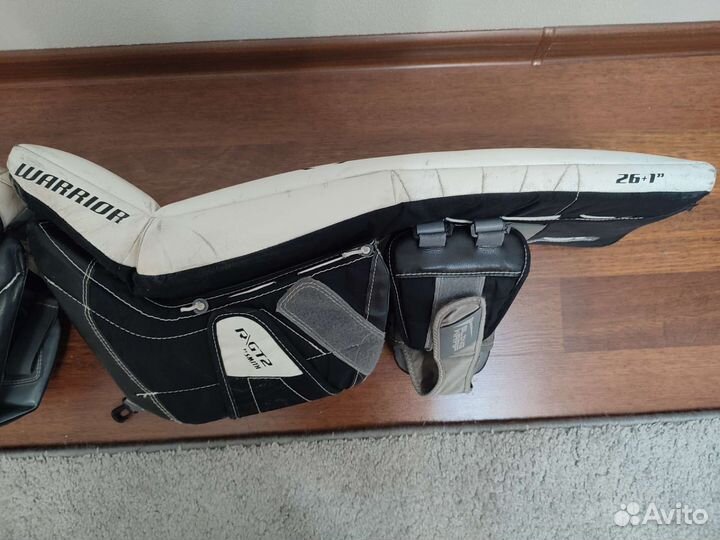 Вратарские щитки warrior 26+1