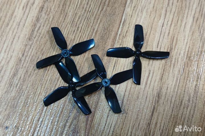 Пропеллеры HQProp диаметр 40мм вал 1мм (1 пара)