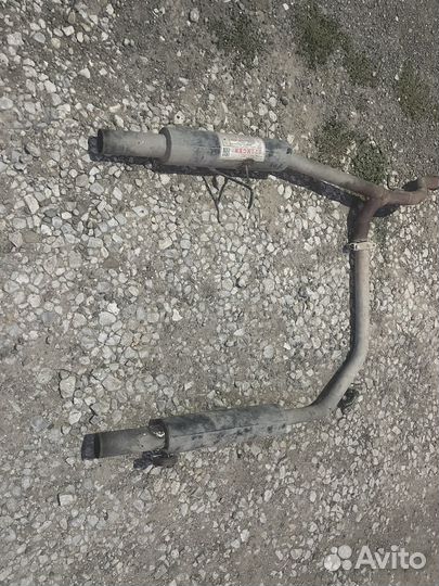 Двойной выхлоп granta