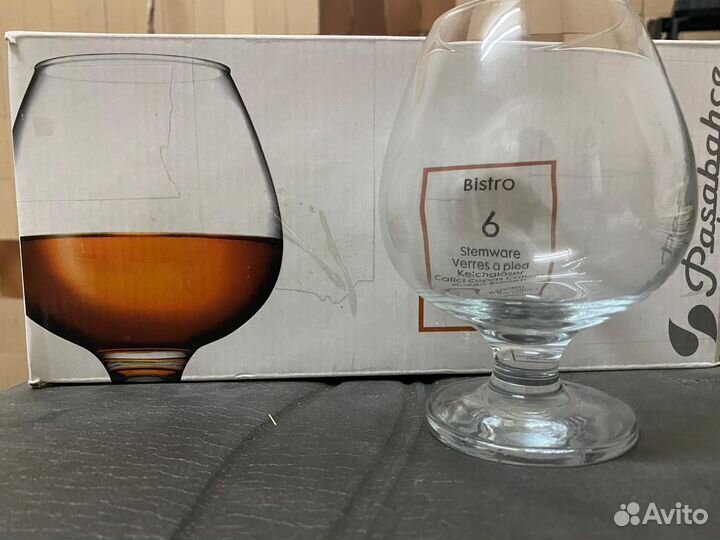 Бокалы для вина шампанского коньяка