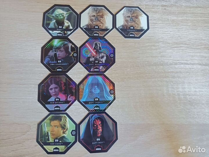 Фишки Звёздные воины из Магнита