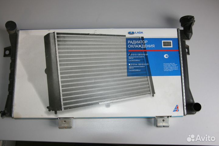 Радиатор охлаждения ваз 21213 Нива карбюратор
