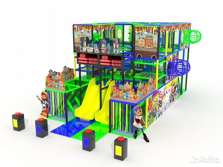 Детский игровой лабиринт