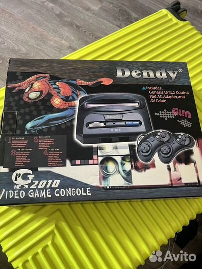 Новая Игровая приставка из 90-х Dendy в виде Sega