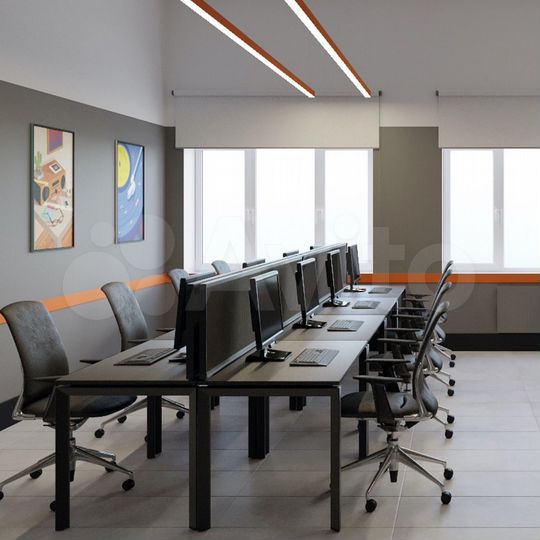 Рабочее место в офисе