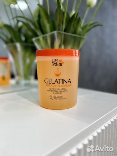 Коллагеновый восполнитель love potion Gelatina