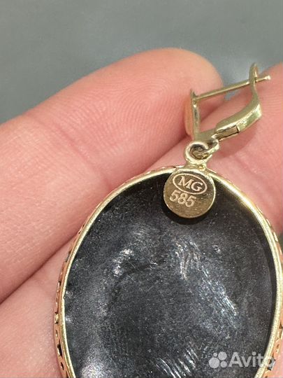 Золотой брендовый комплект 585 италия