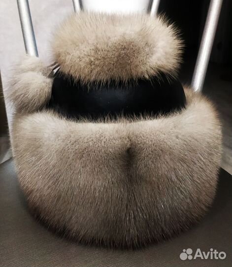 Шапка норковая женская новая