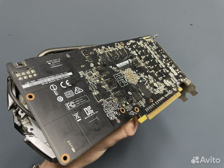 Видеокарта RX580 8gb