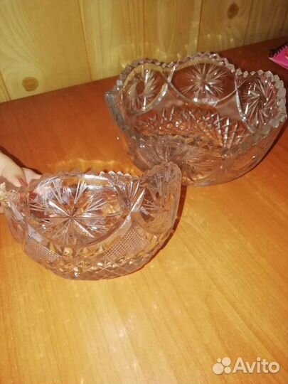 Хрустальная салатница