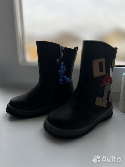 Сапоги зимние детские 25