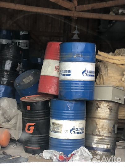 Бочки пусты из под дт