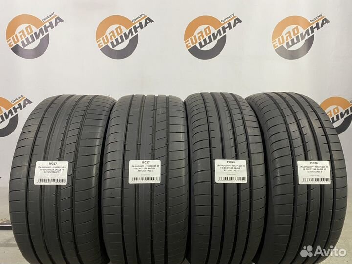 Goodyear Eagle F1 Asymmetric 5 225/40 R19 и 255/35 R19