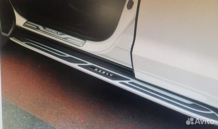 Пороги для Geely Atlas