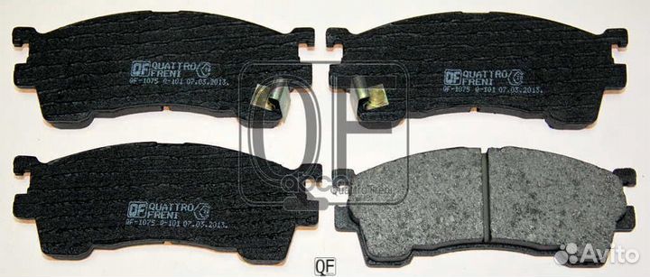 Колодки тормозные дисковые к-т QF57502 quattro