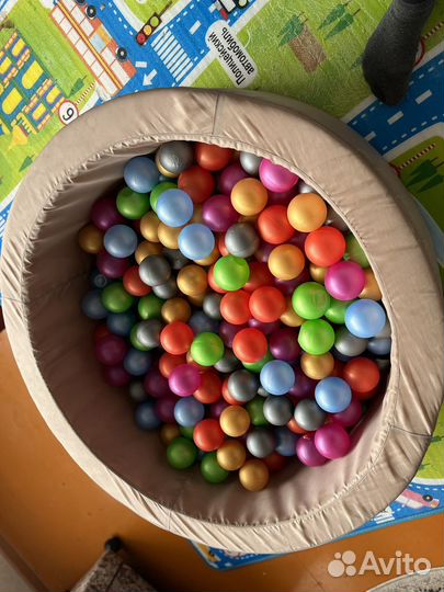 Сухой бассейн с шариками бу