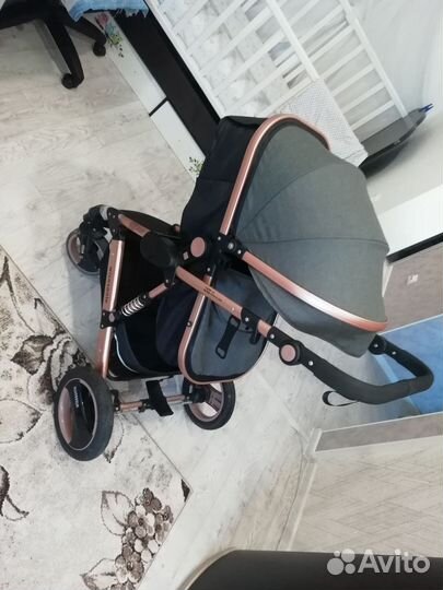 Детская коляска-трансформер 2 в 1 Wisesonle Q3