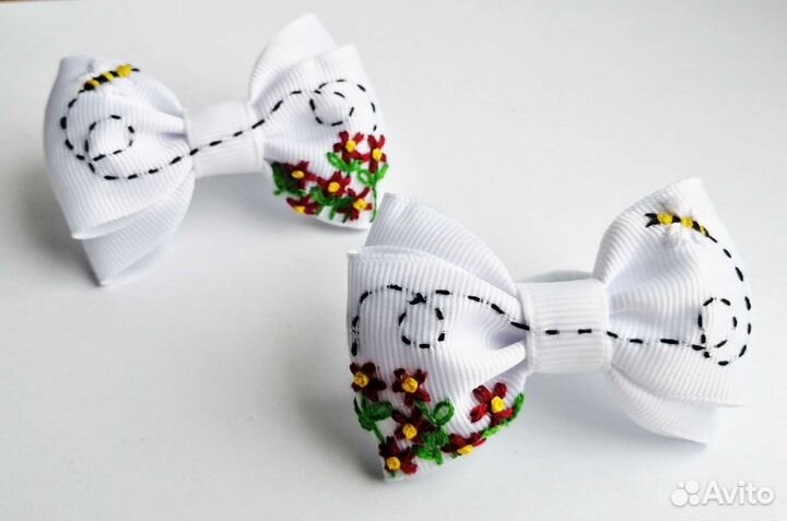 Заколки, резинки, бантики