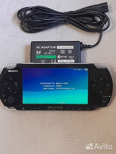 Sony PSP 3008 + прош+ карта+ игр 0-220шт