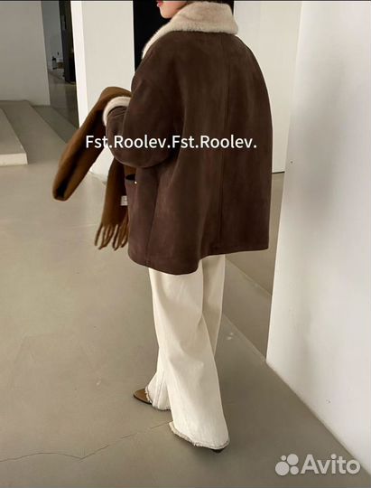 Дубленка искусственная женская