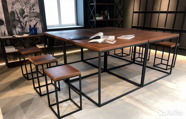 Мебель в стиле лофт