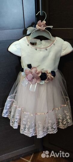 Платье для девочки праздничное, новогоднее