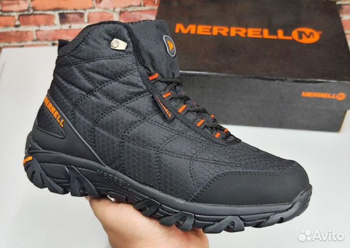 Ботинки мужские зимние merrell с мехом