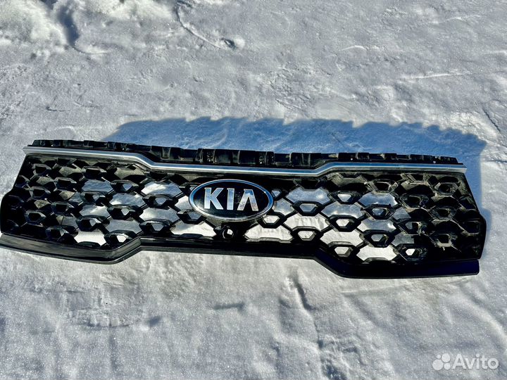 Решетка радиатора Kia Sorento mq4 2021гв
