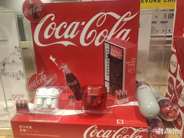 Блютуз наушники Coca-Cola