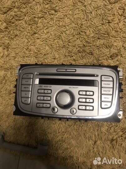 Магнитола 6000 CD для ford focus 2/c-max/fusion
