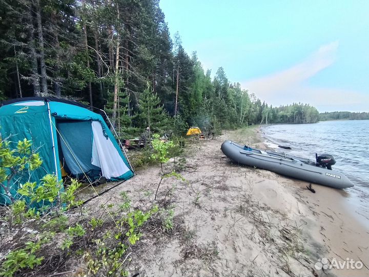 Кемпинг, рыбалка, Карелия