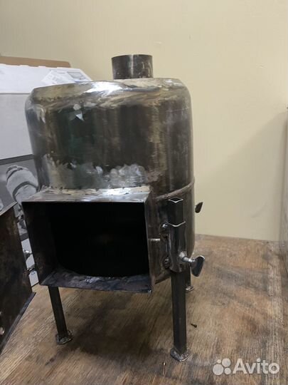 Печка печь буржуйка, под диаметр трубы 80