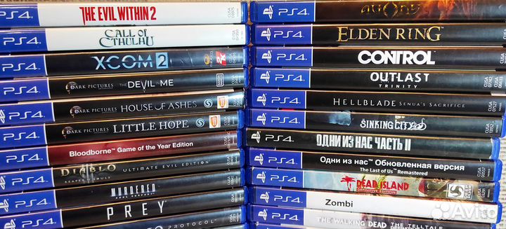 Ps4 игры жанр ужасы