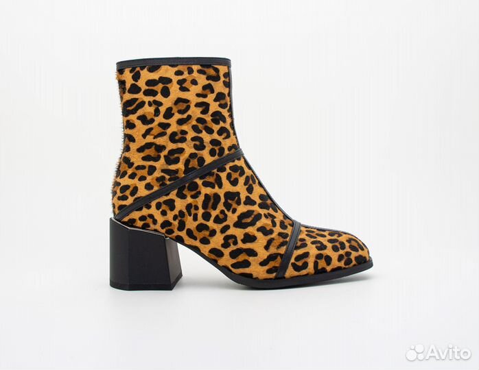 Ботильоны леопард